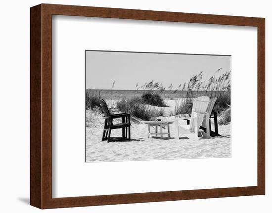 Four Chairs on the Beach - Florida-Philippe Hugonnard-Framed Photographic Print