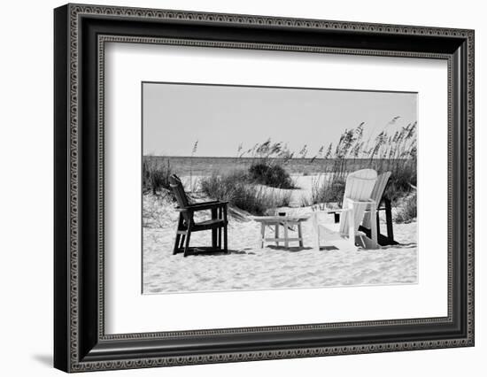 Four Chairs on the Beach - Florida-Philippe Hugonnard-Framed Photographic Print