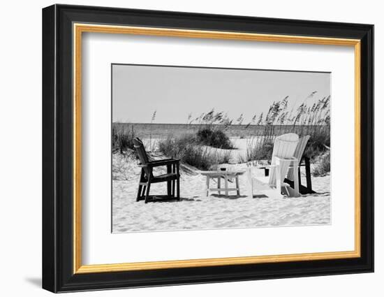 Four Chairs on the Beach - Florida-Philippe Hugonnard-Framed Photographic Print