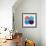 Four Circles I-Eline Isaksen-Framed Art Print displayed on a wall