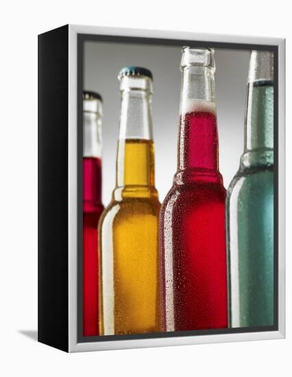 Four Cool Bottles of Alcopops-Steve Lupton-Framed Premier Image Canvas