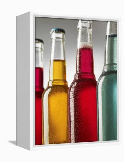 Four Cool Bottles of Alcopops-Steve Lupton-Framed Premier Image Canvas