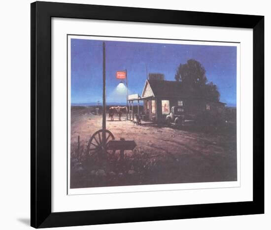 Four Corners Cafe-Duane Bryers-Framed Limited Edition