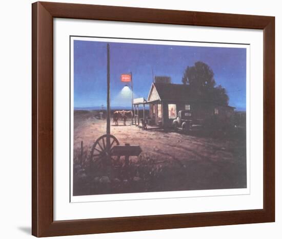 Four Corners Cafe-Duane Bryers-Framed Limited Edition