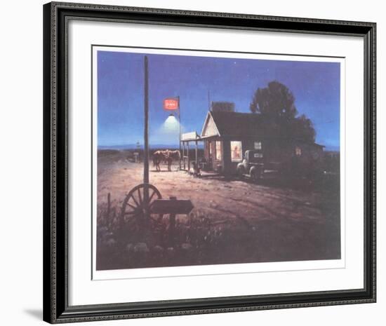 Four Corners Cafe-Duane Bryers-Framed Limited Edition