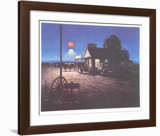 Four Corners Cafe-Duane Bryers-Framed Limited Edition