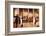 Four Couples Take Advantage of the Dance-Floor in a Smart Restaurant-null-Framed Photographic Print