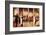 Four Couples Take Advantage of the Dance-Floor in a Smart Restaurant-null-Framed Photographic Print