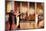 Four Couples Take Advantage of the Dance-Floor in a Smart Restaurant-null-Mounted Photographic Print