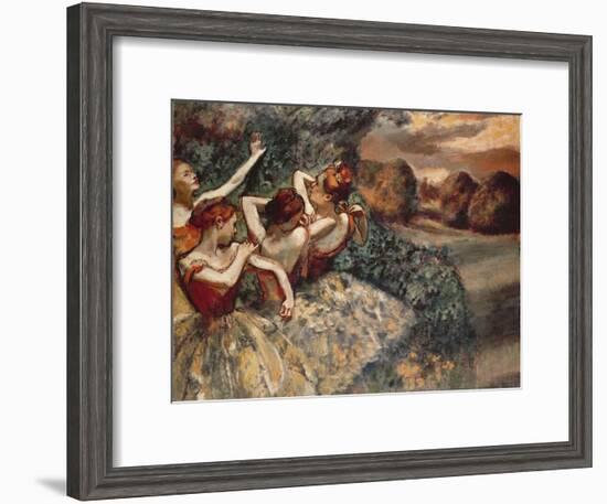 Four Dancers, 1899-Edgar Degas-Framed Giclee Print