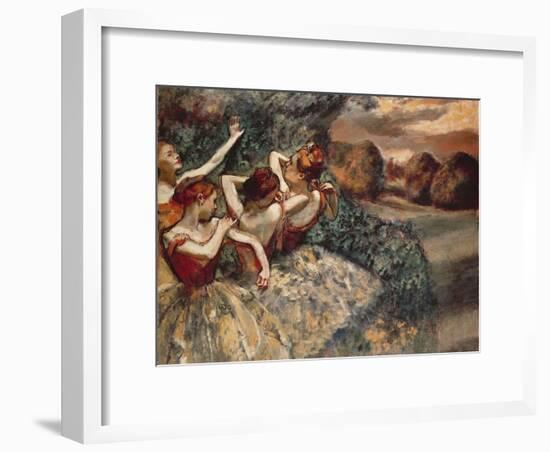 Four Dancers, 1899-Edgar Degas-Framed Giclee Print