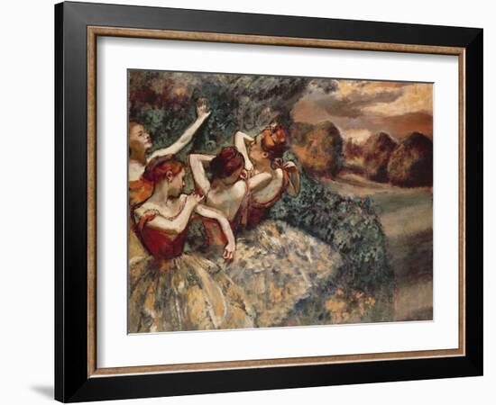 Four Dancers, 1899-Edgar Degas-Framed Giclee Print