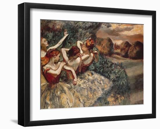 Four Dancers, 1899-Edgar Degas-Framed Giclee Print