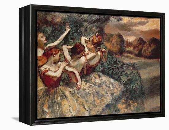 Four Dancers, 1899-Edgar Degas-Framed Premier Image Canvas