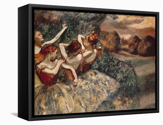 Four Dancers, 1899-Edgar Degas-Framed Premier Image Canvas