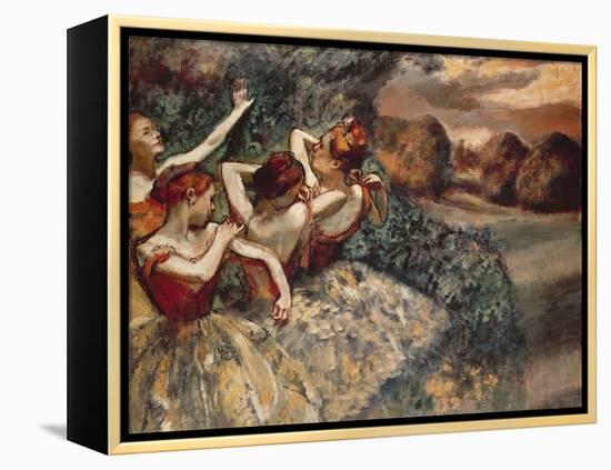 Four Dancers, 1899-Edgar Degas-Framed Premier Image Canvas