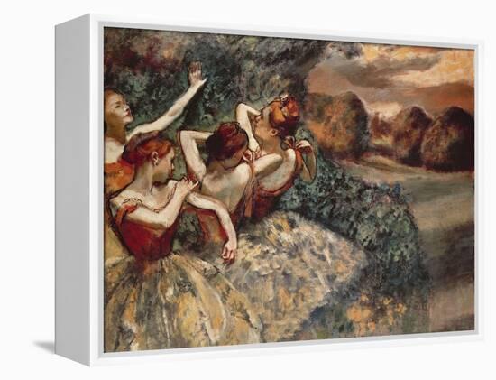 Four Dancers, 1899-Edgar Degas-Framed Premier Image Canvas