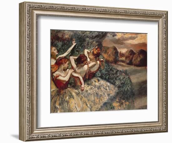 Four Dancers, 1899-Edgar Degas-Framed Giclee Print