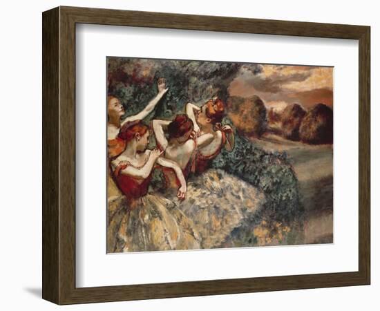 Four Dancers, 1899-Edgar Degas-Framed Giclee Print