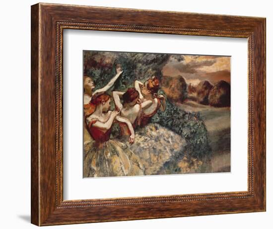 Four Dancers, 1899-Edgar Degas-Framed Giclee Print