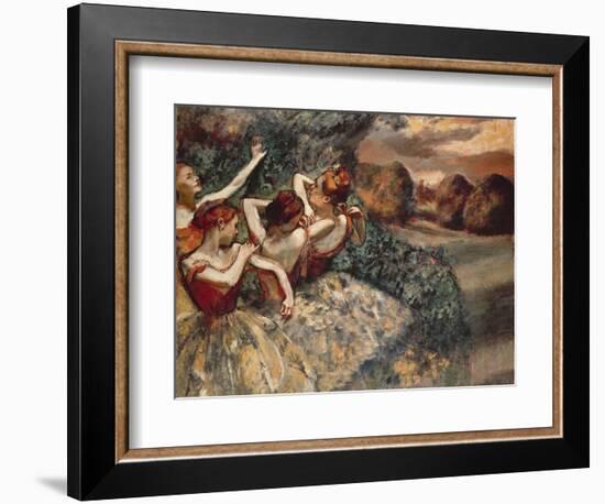 Four Dancers, 1899-Edgar Degas-Framed Giclee Print