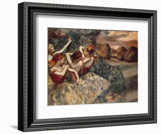 Four Dancers, 1899-Edgar Degas-Framed Giclee Print