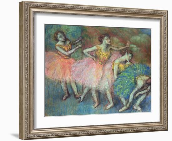 Four Dancers, 1903-Edgar Degas-Framed Giclee Print