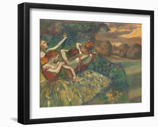 Four Dancers by Edgar Degas-Edgar Degas-Framed Giclee Print