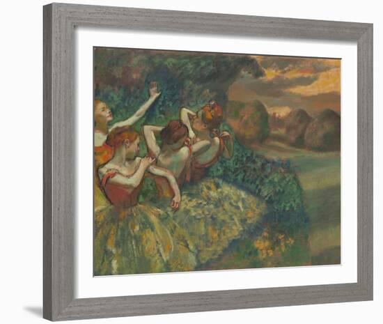 Four Dancers, c.1899-Edgar Degas-Framed Giclee Print