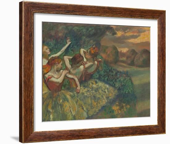 Four Dancers, c.1899-Edgar Degas-Framed Giclee Print