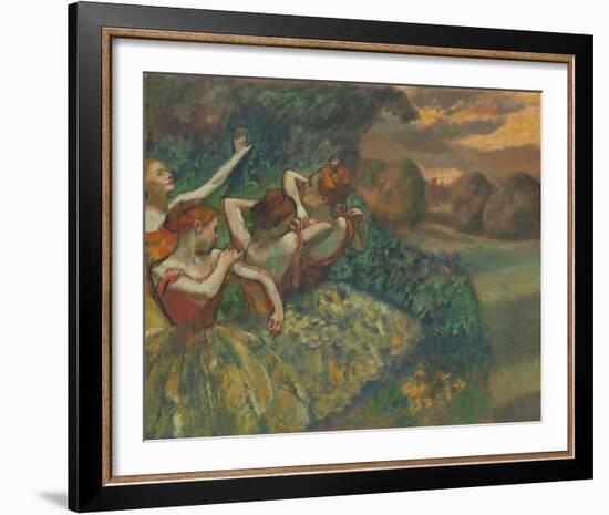 Four Dancers, c.1899-Edgar Degas-Framed Giclee Print