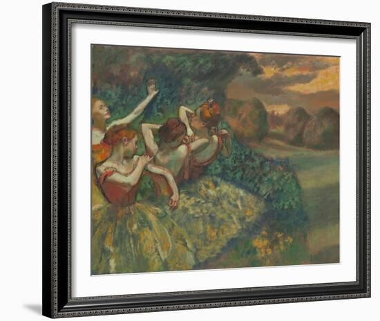 Four Dancers, c.1899-Edgar Degas-Framed Giclee Print