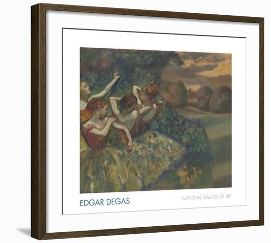 Four Dancers, c. 1899-Edgar Degas-Framed Art Print