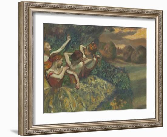 Four Dancers, C.1899-Edgar Degas-Framed Giclee Print