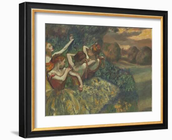 Four Dancers, C.1899-Edgar Degas-Framed Giclee Print