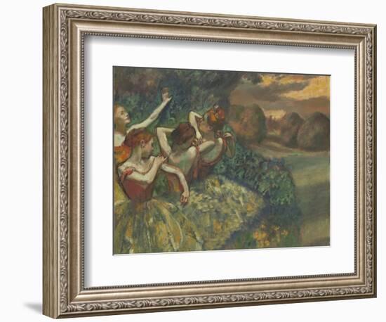 Four Dancers, C.1899-Edgar Degas-Framed Giclee Print