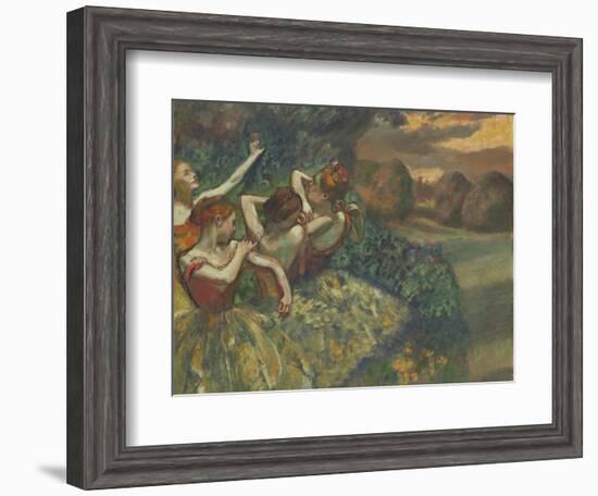 Four Dancers, C.1899-Edgar Degas-Framed Giclee Print