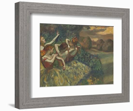 Four Dancers, C.1899-Edgar Degas-Framed Giclee Print