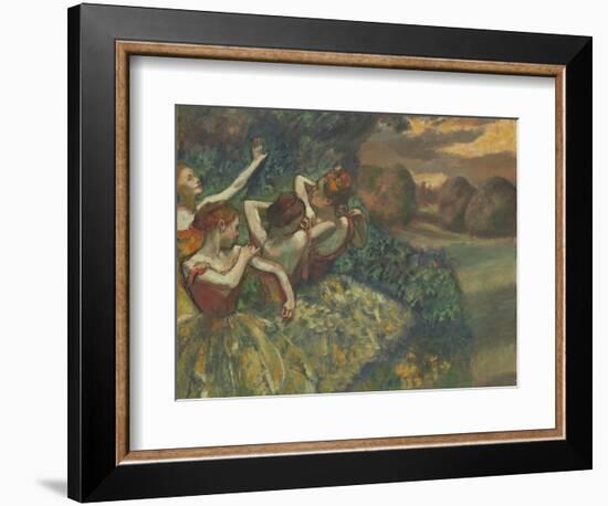 Four Dancers, C.1899-Edgar Degas-Framed Giclee Print