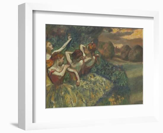 Four Dancers, C.1899-Edgar Degas-Framed Giclee Print