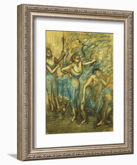 Four Dancers; Quatre Danseuses, 1903-Edgar Degas-Framed Giclee Print