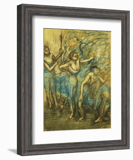 Four Dancers; Quatre Danseuses, 1903-Edgar Degas-Framed Giclee Print