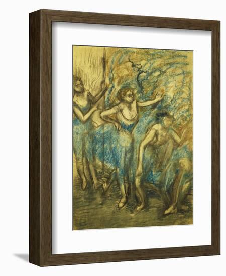 Four Dancers; Quatre Danseuses, 1903-Edgar Degas-Framed Giclee Print