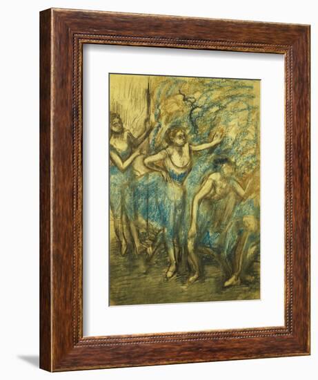 Four Dancers; Quatre Danseuses, 1903-Edgar Degas-Framed Giclee Print
