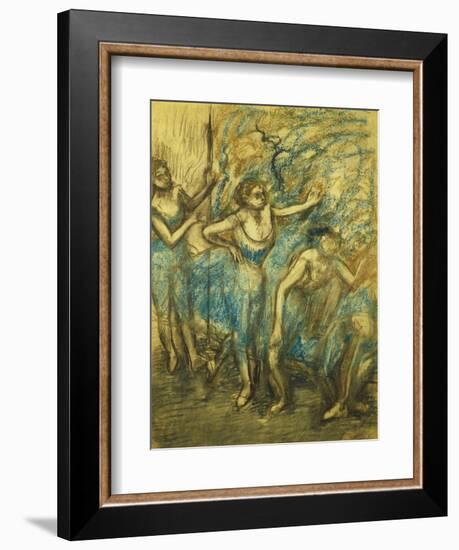 Four Dancers; Quatre Danseuses, 1903-Edgar Degas-Framed Giclee Print