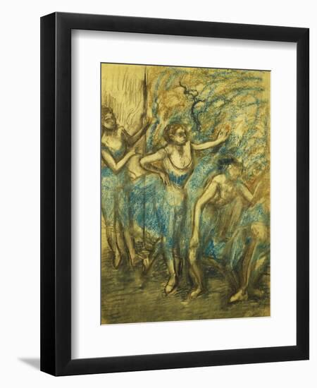 Four Dancers; Quatre Danseuses, 1903-Edgar Degas-Framed Giclee Print