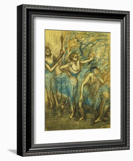 Four Dancers; Quatre Danseuses, 1903-Edgar Degas-Framed Giclee Print