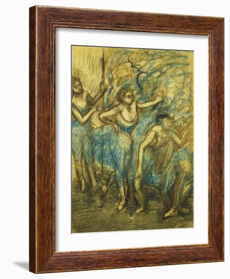 Four Dancers; Quatre Danseuses, 1903-Edgar Degas-Framed Giclee Print