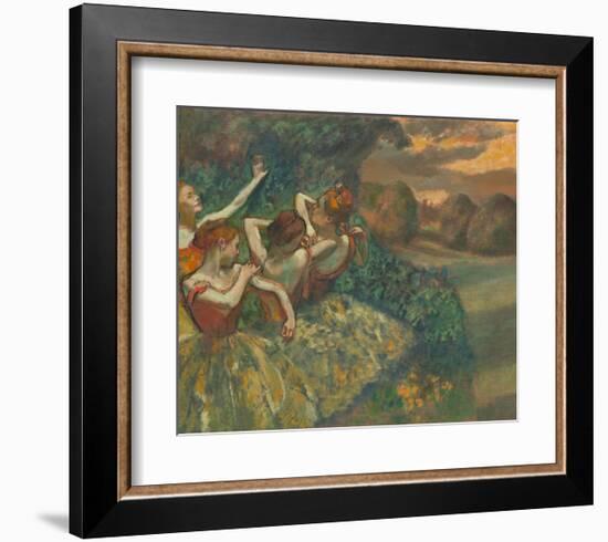 Four Dancers-Edgar Degas-Framed Art Print