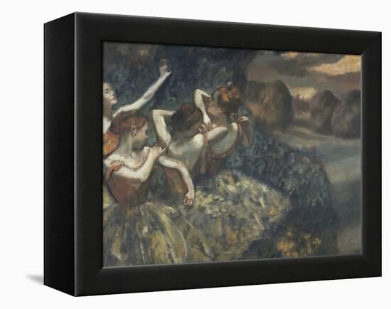Four Dancers-Edgar Degas-Framed Premier Image Canvas